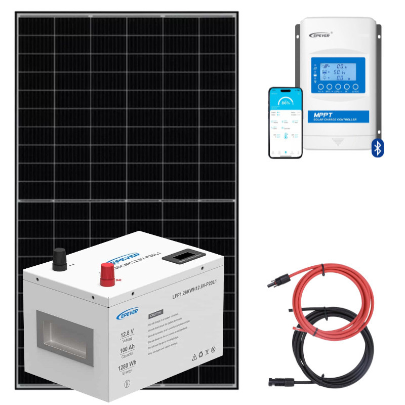 Zestawy Victron Energy Panel S Oneczny Z Regulatorem I Akumulatorem