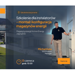 Szkolenie Magazyny energii AlphaESS i Victron Energy