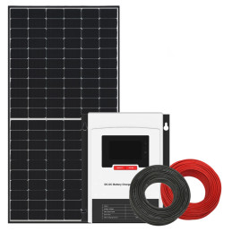 Zestaw solarny 455 W do kampera – ładowanie dwóch akumulatorów i zasilanie z alternatora