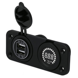 Ładowarka USB Solvian Dual Port 3.1A LED