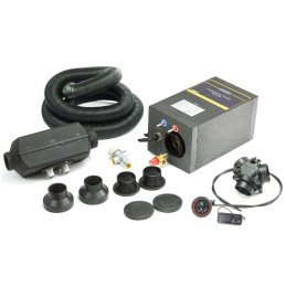 Zestaw prysznicowy z podgrzewaczem postojowym 2 kW PUNDMANN