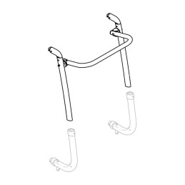 Wspornik ramy nośnej i górne ramiona nośne Thule Excellent SV