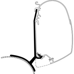 Adapter Renault Trafic i Opel Vivaro dla Thule 4200 i serii 5