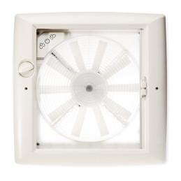 Thule Okno dachowe z wentylatorem, 12 V, białe
