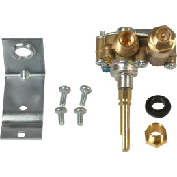 Zawory gazowe, nowe, średnie, 2 sztuki, do kuchenek Thetford Hobs Triangle Basic Line, Basic Line i Top-Line