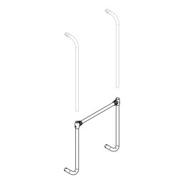 Poprzeczka Ramy Wsparcia i Dolne Ramię Wsparcia Thule Sport G2, Zestaw