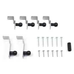 Remis Zestaw klipsów montażowych REMItop vario II, 45 mm, 400 x 400 mm