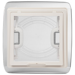 MPK Okno dachowe VisionVent S eco z siatką przeciw owadom, kremowo-biały