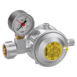 GOK Regulator Niskiego Ciśnienia 1.5 kg/h, z manometrem