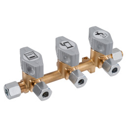 GOK Blok dystrybucyjny DSV-AB3, ø 8 mm