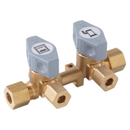 GOK Blok dystrybucyjny Marine, RVS 8 x 2 x RVS 8