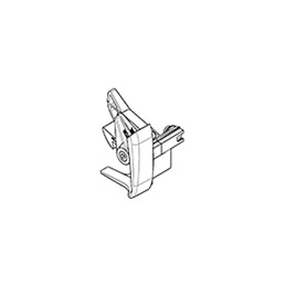 Zaślepka szyny prowadzącej do Dometic PerfectWall 1500, lewa, biała, manualna