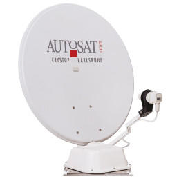 Crystop System Satelitarny AutoSat Light S Digital Single, white