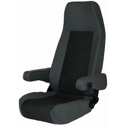 Sportscraft Pilot Seat, Tavoc grey, zintegrowane wsparcie karku