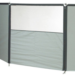 Isabella Flex Grey Windbreak Extension, z oknem