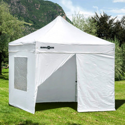 Brunner Zestaw ścianek bocznych Zebò Classic, 450 cm, biały