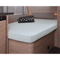 Ochronna osłona rozciągliwa Molleton na łóżko francuskie w kamperze