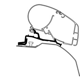 Adapter do Fiat Ducato produkowanego od 2006/07 do markiz Dometic PR 2000