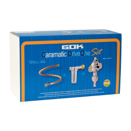 GOK System regulatora ciśnienia gazu Caramatic DriveOne Set, pionowy