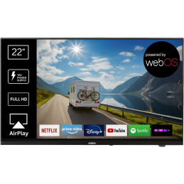 Telewizor Reflexion LDDXiBT, Czarny, 22" (55 cm)