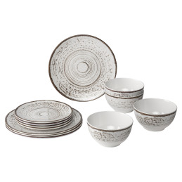 Brunner Seria naczyń Kassandra, zestaw naczyń 12 elementów