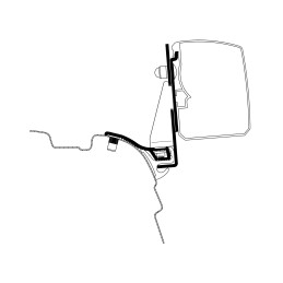 Adapter VW T5/ T6 z długim rozstawem osi z Reimo Multi Rail do Thule 3200