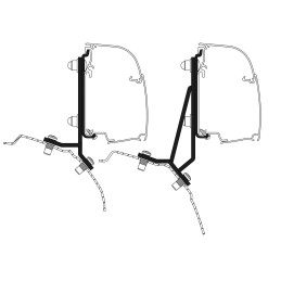 Adapter do Ford Transit / Tourneo Custom Minivan dla Thule 4200, zestaw