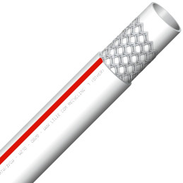 LILIE Wąż do Ciepłej Wody WeißGELB do Wody Pitnej, 10 x 16 mm, 10 m