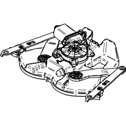 Motor Thule Slide-Out Step G2 Ducato 12V Incl. Scissor Mechanism - Wysuwany stopień Thule G2 Ducato 12V z mechanizmem nożycowym