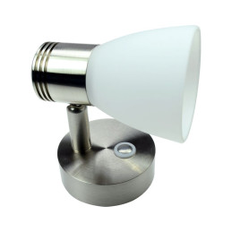 David Leuchten Lampa Czytelnicza Montowana Powierzchniowo 3000 K, Prawdziwe Szkło, USB-C