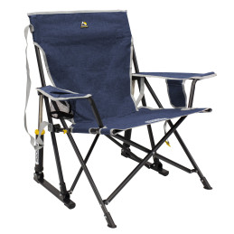 GCI Outdoor Krzesło bujane kempingowe Kickback Rocker™, indigo