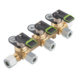 GOK Blok dystrybucyjny KSV-AB3 Long, ø 8 mm