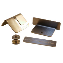 secure camper Ochrona Okna dla Dometic/Polyvision Frameless, srebrny, S