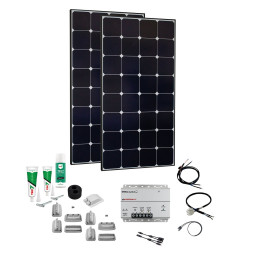 Phaesun Kompletny System Solarny SPR Caravan Kit Solar Peak MPPT