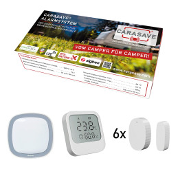CARASAVE Zestaw Systemu Alarmowego Motorhome Edition