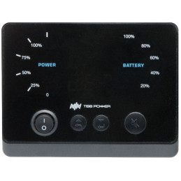 TBB Power Wyświetlacz akumulatora z przełącznikiem zdalnym i kablem 5 m do M12