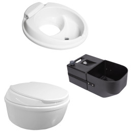 Arwinger Zestaw do przeróbki toalety kasetowej na kompostującą dla Thetford C250/C260