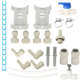 goodguards Zestaw instalacyjny do uzdatniania wody pitnej L (UV/Węgiel aktywny/Kamień wapienny)