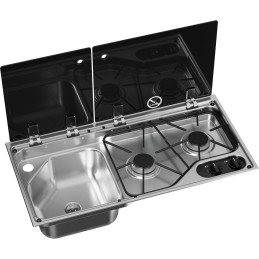 Dometic Płyta kuchenna / Zlew Kombinacja CVC 1700G