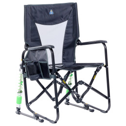 GCI Outdoor Krzesło bujane kempingowe Adjustable Rocker™, anthracite