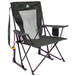 GCI Outdoor Krzesło bujane kempingowe Comfort Pro Rocker XL™, anthracite