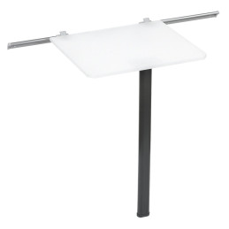 Fawo Zestaw szyn przesuwnych do stołu, srebrno-szary