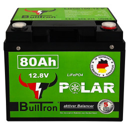 BullTron Bateria Litowa Polar, 80 Ah