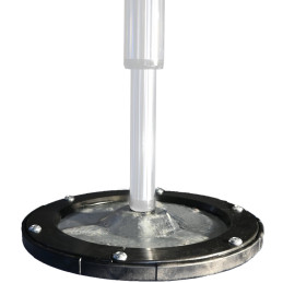 E&P Płyty podporowe i osłony dla hydraulicznego systemu wsparcia LevelC, średnica 27 cm, 2 sztuki