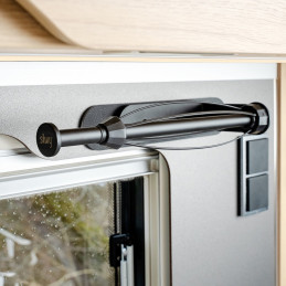 silwy Magnetyczny Uchwyt na Rolkę Kuchenną z Paskiem Metalowym