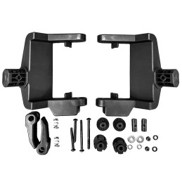 EUFAB Zestaw składanych uchwytów do lamp z mechanizmem