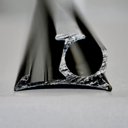 Hüttenbrauck Profil rury giętej 5 m, czarny