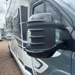 Milenco Osłona lusterka Fiat Ducato od modelu 2025, czarna, 2 szt.