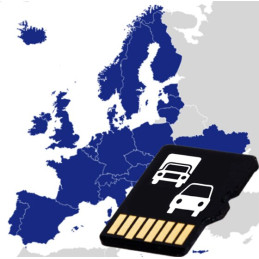 Karta SD do Blaupunkt Cape Town 948 DAB Moniceiver i Hamburg 948 DAB Navigation System