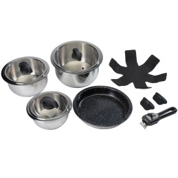 B/R/K Zestaw garnków Click-On, 10 szt.